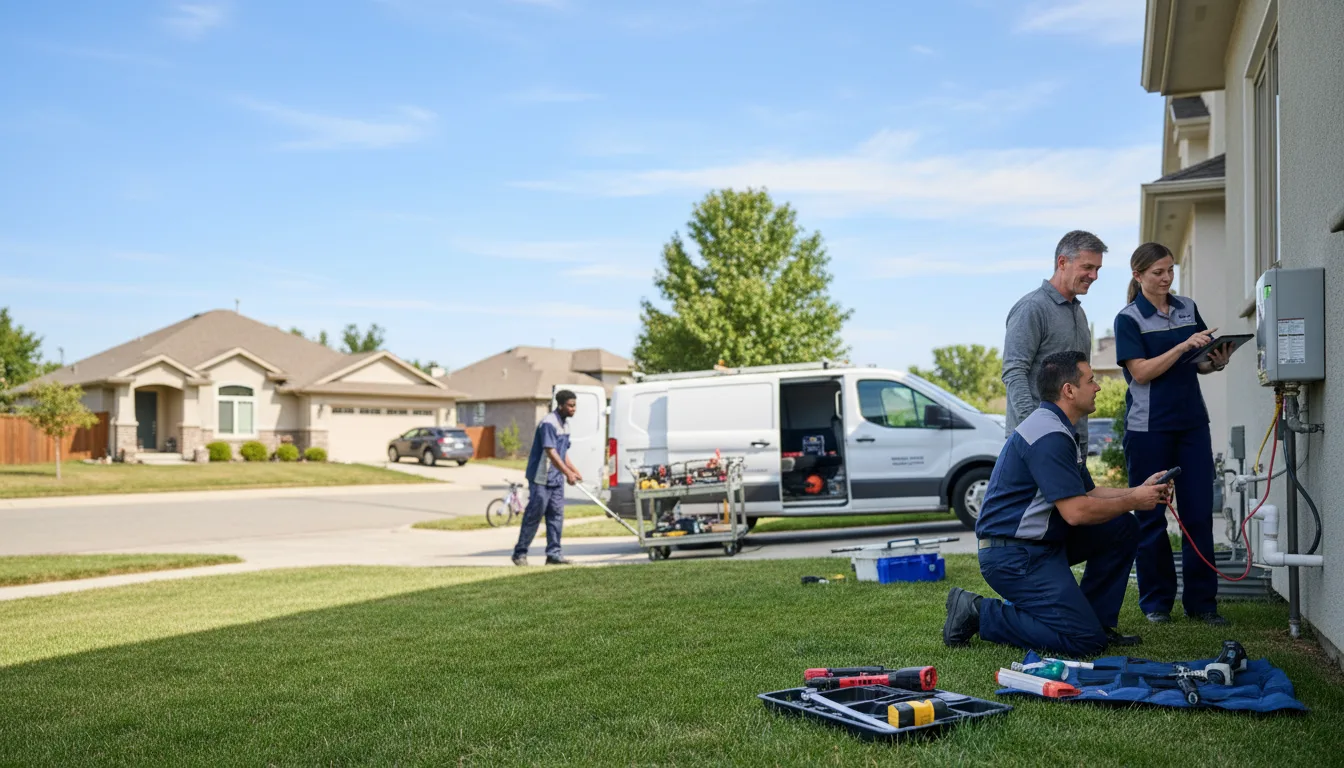 Tankless water heater service in Pitcairn, PA